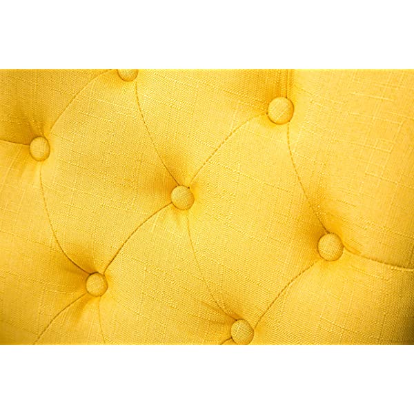 Roundhill Furniture Habitanian 6-Piece White Wash Dining Set with Tufted Chairs and Bench, Beige