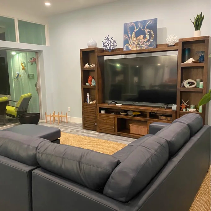 【Furniture】Maddie Entertainment Center for TVs up to 75