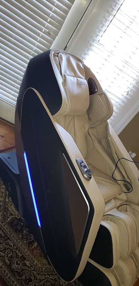 2023 4D Massage Chair, Full Body Shiatsu Recliner with Electric Extendable Footrest, Zero Gravity