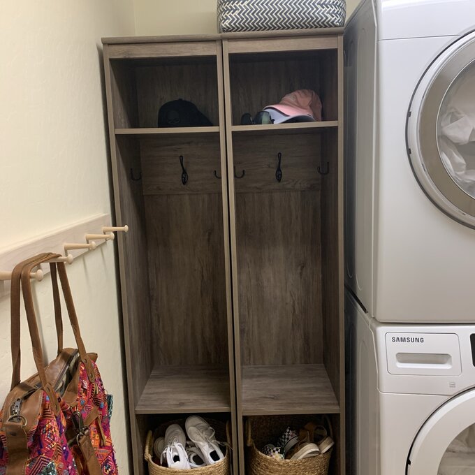 【Furniture】Mcalmont 59'' Wide Hall Tree (Set of 4)