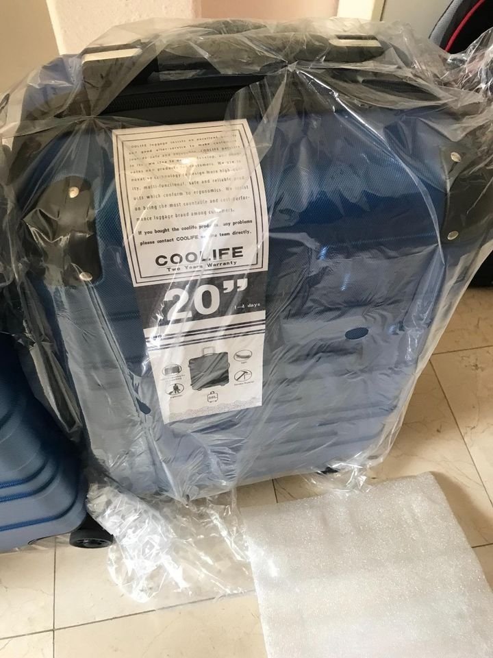 COOLIFE Luggage 3 Piece Set Suitcase Spinner Hardshell Lightweight TSA