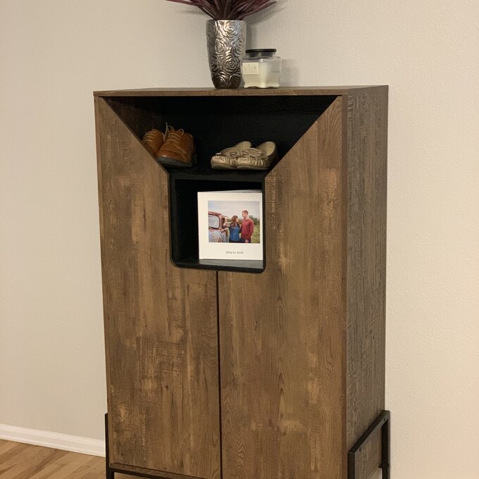 【Furniture】18 Pair Shoe Storage Cabinet