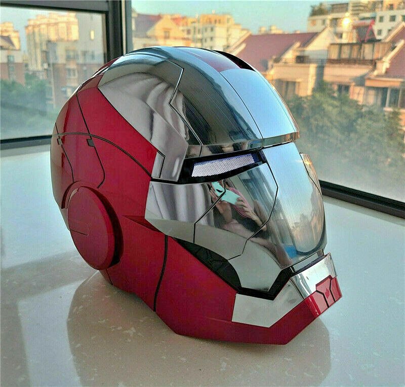 Avengers Marvel Legends Iron Man Electronic Helmet - Multicolor